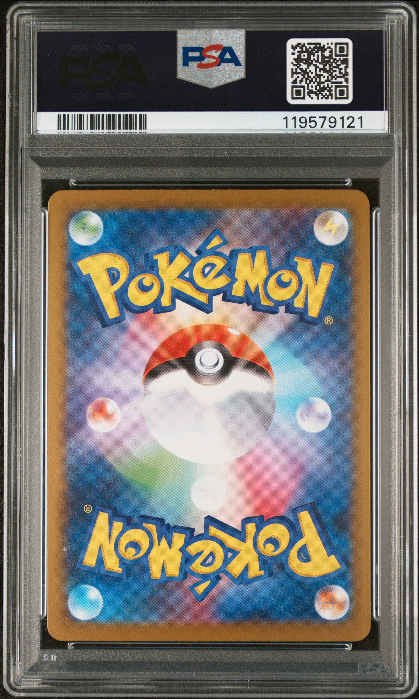 back of 2025 POKEMON JAPANESE SV10-GLORY OF TEAM ROCKET #103 ROCKET'S WOBBUFFET ART RARE PSA 10
