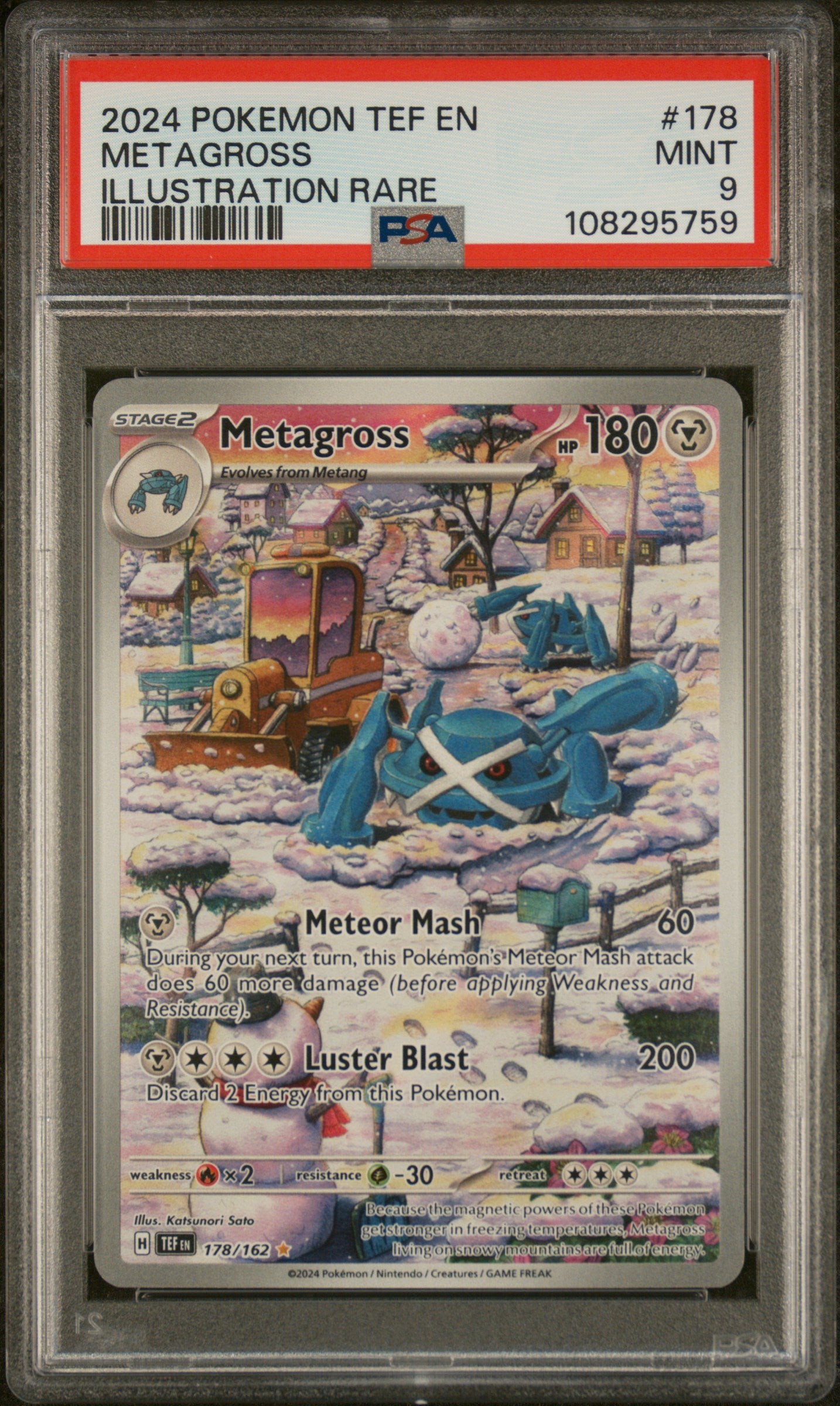 front of metagross psa9 108295759