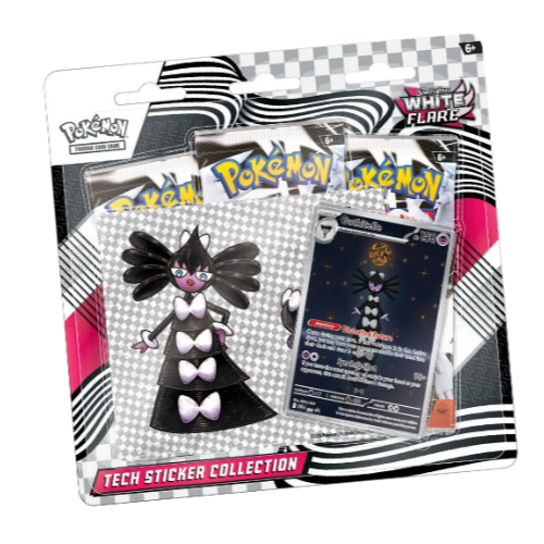 Black Bolt and White Flare 3 pack stickers