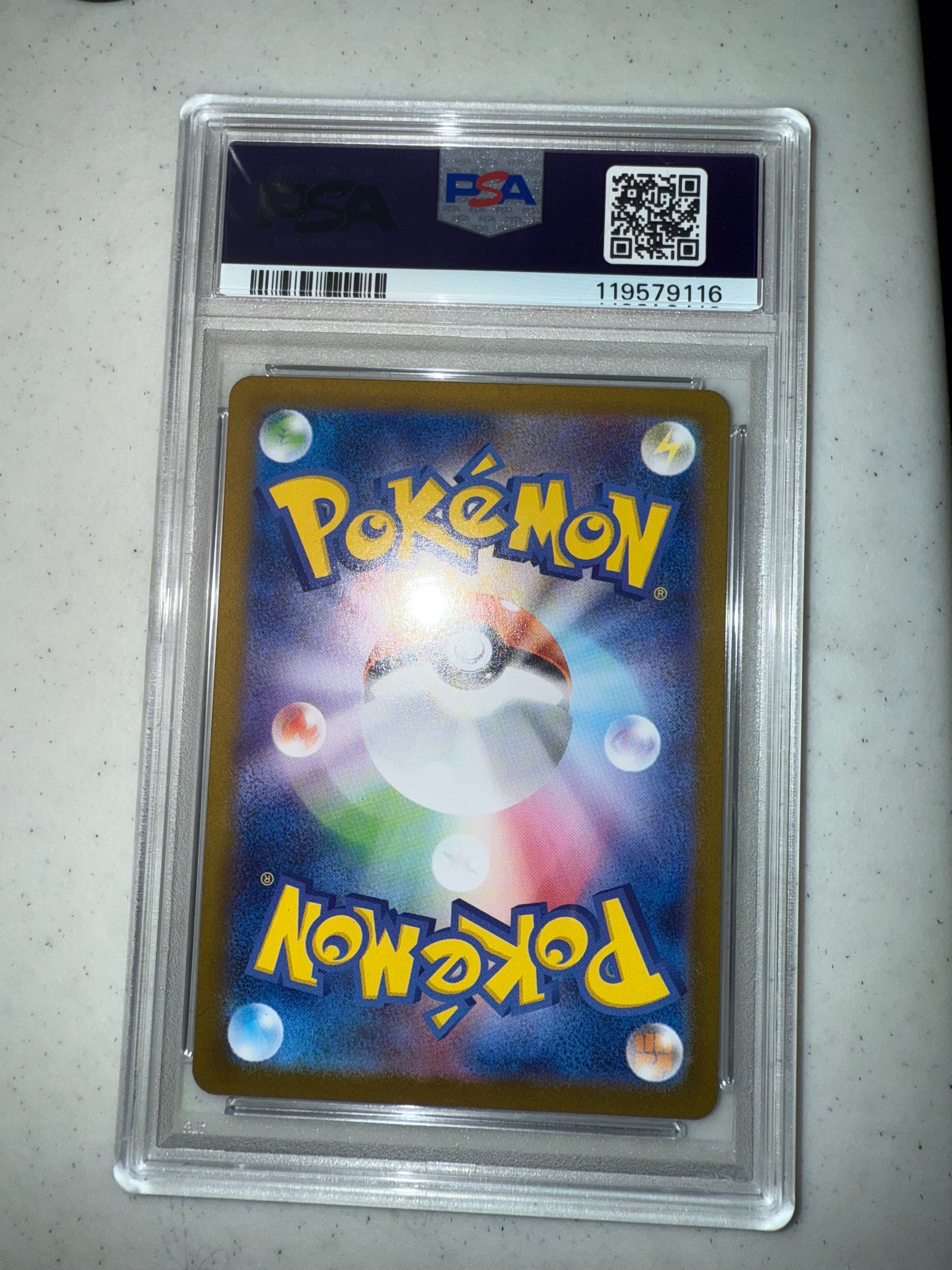 back irl 2025 POKEMON JAPANESE SV10-GLORY OF TEAM ROCKET #106 TEAM ROCKET'S MURKROW ART RARE #119579116 PSA 10