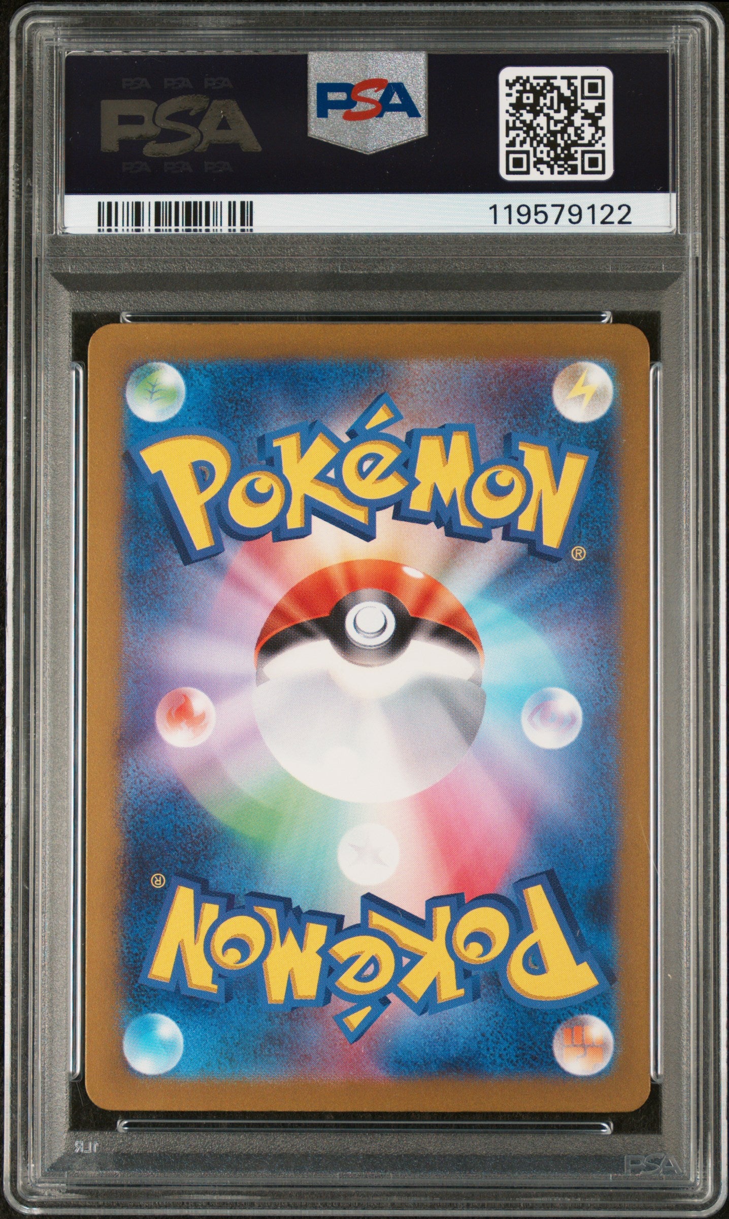 back of 2023 POKEMON JAPANESE SV4a-SHINY TREASURE ex #283 NACLI S&nbsp;#119579122 PSA 10