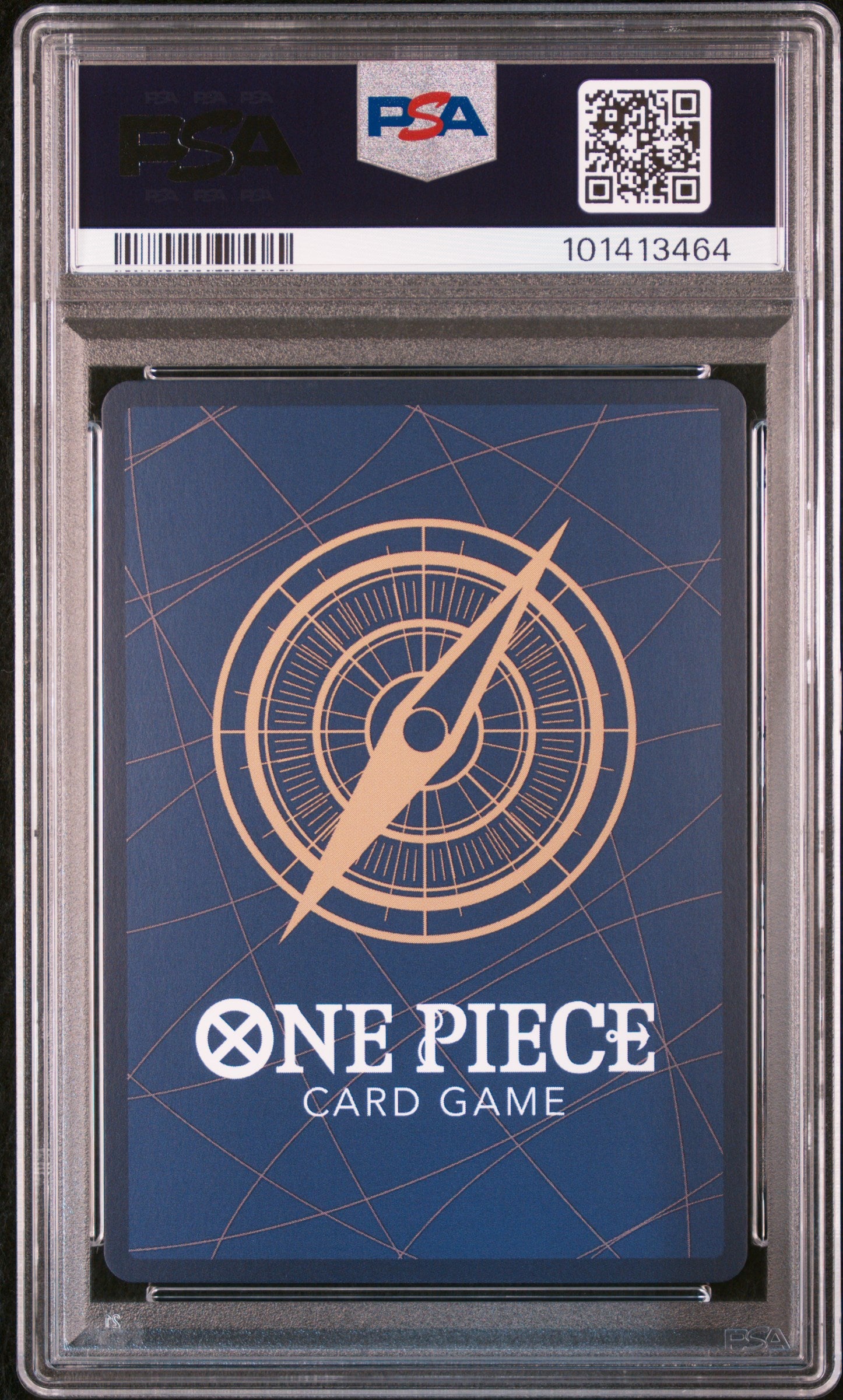 back of 2024 ONE PIECE JAPANESE PRB01-PREMIUM BOOSTER -ONE PIECE CARD THE BEST- #119 MONKEY D. LUFFY PSA 10 #101413464