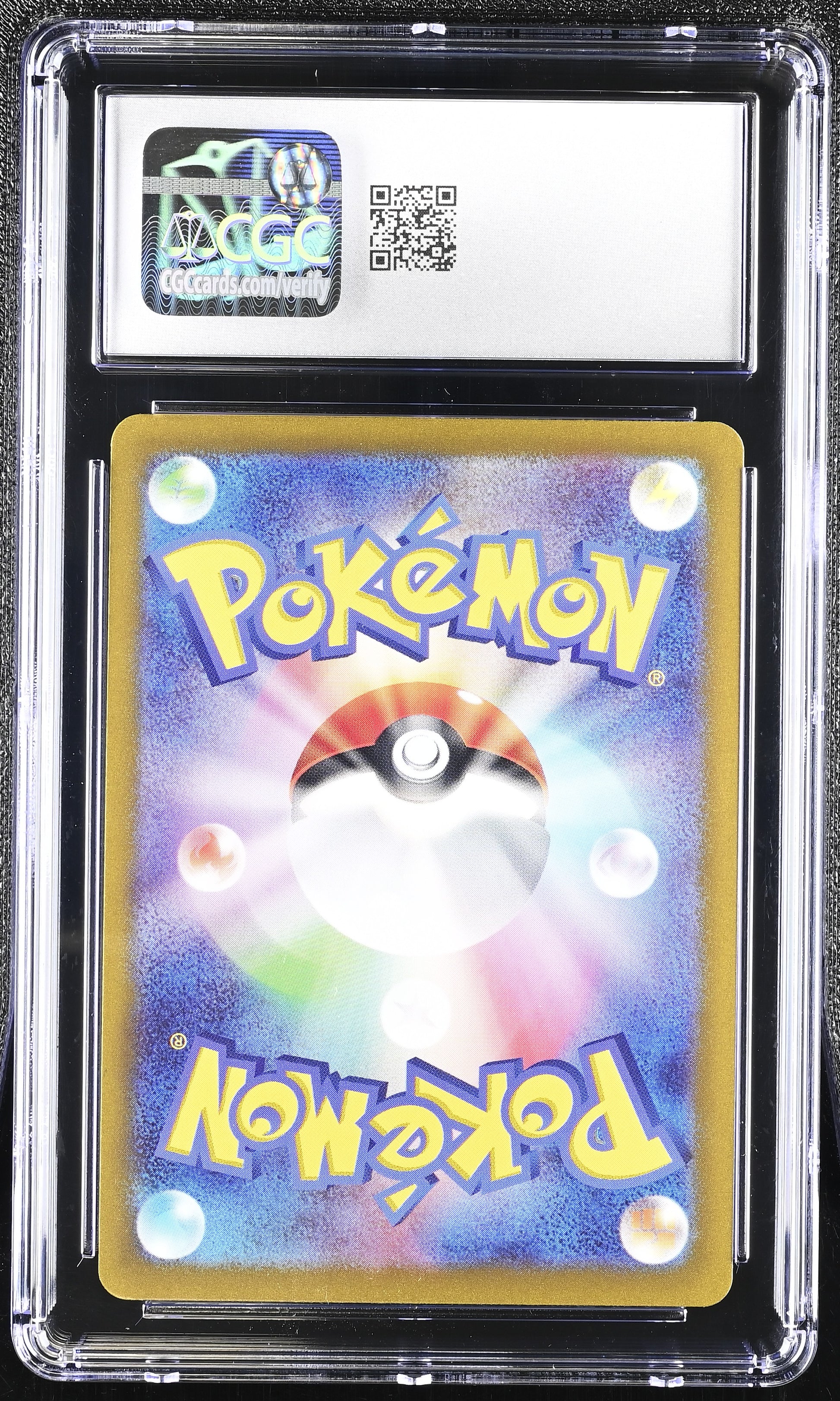 back of 2025 POKEMON JAPANESE BATTLE PARTNERS ART RARE HOLO LILLIE'S RIBOMBEE CGC 9 6042250052