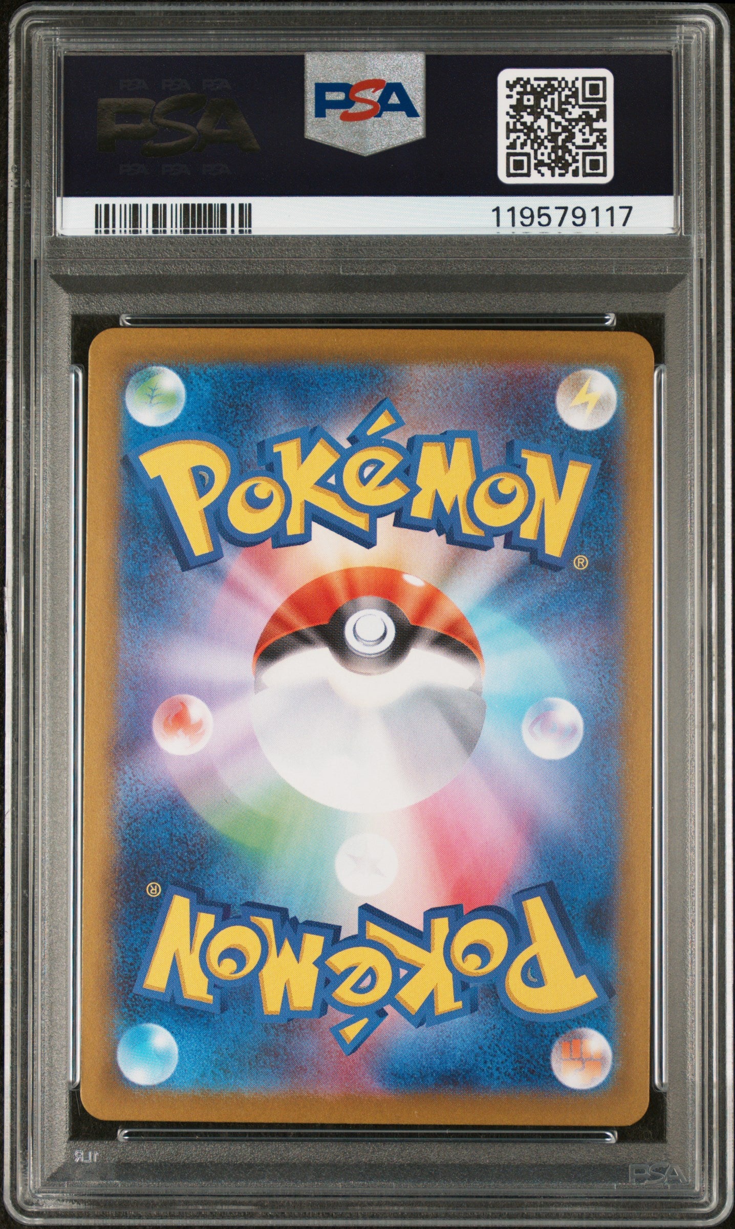 back of 2025 POKEMON JAPANESE SV10-GLORY OF TEAM ROCKET #103 ROCKET'S WOBBUFFET ART RARE #119579117 PSA 10